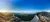 Pôr do Sol na trilha do Pico da Pedra Branca com vista para Florianópolis - Agosto de 2019